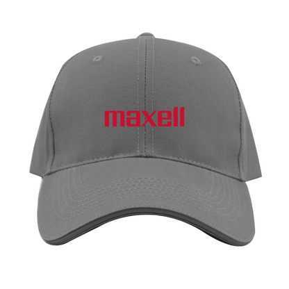 Maxell Logo  Dad Baseball Cap Hat