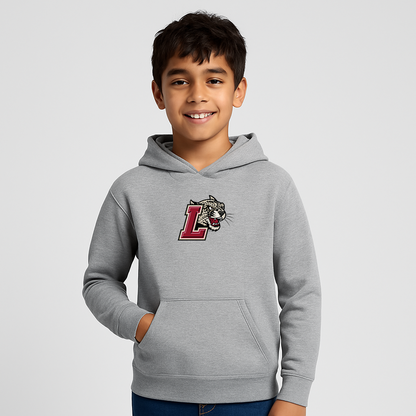 Youth Lafayette Leopards Logo Pullover Hoodie