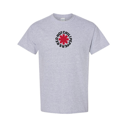Men's Red Hot Chili Peppers Logo Cotton T-Shirt