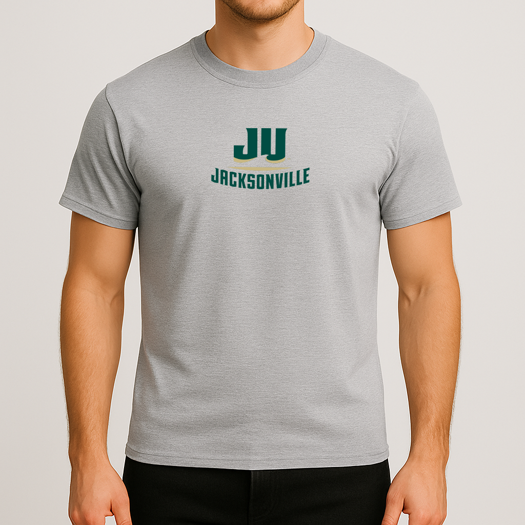 Men's Jacksonville Dolphins Logo Cotton T-Shirt