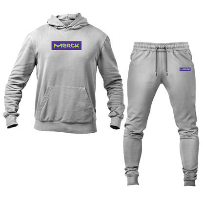 Men's Merck KGaA Logo Hoodie Joggers Set