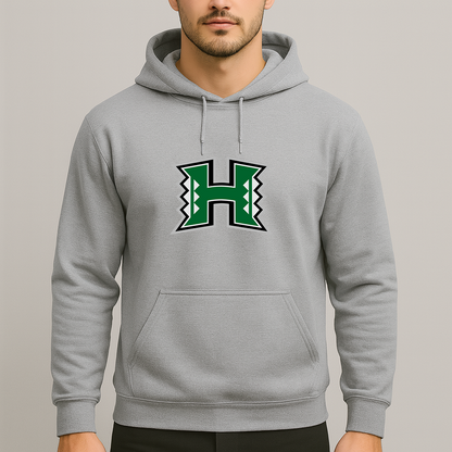 Men's Hawaii Warriors Logo Pullover Hoodie