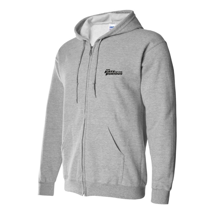 Men's The Fate Of the Furious Logo Zipper Hoodie
