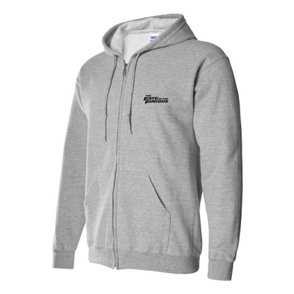 Men's The Fate Of the Furious Logo Zipper Hoodie