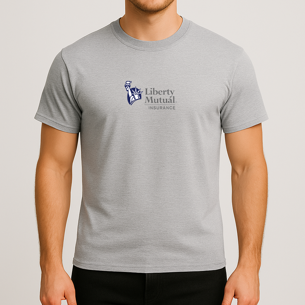 Men's Liberty Mutual Insurance Logo Cotton T-Shirt