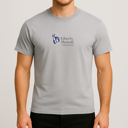 Men's Liberty Mutual Insurance Logo Cotton T-Shirt