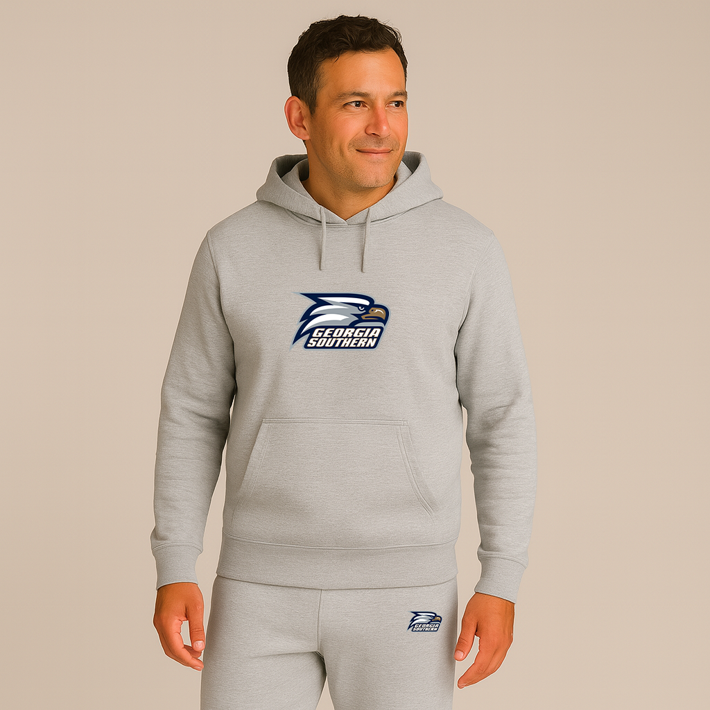 Men's Georgia Southern Eagles Logo Hoodie Joggers Set