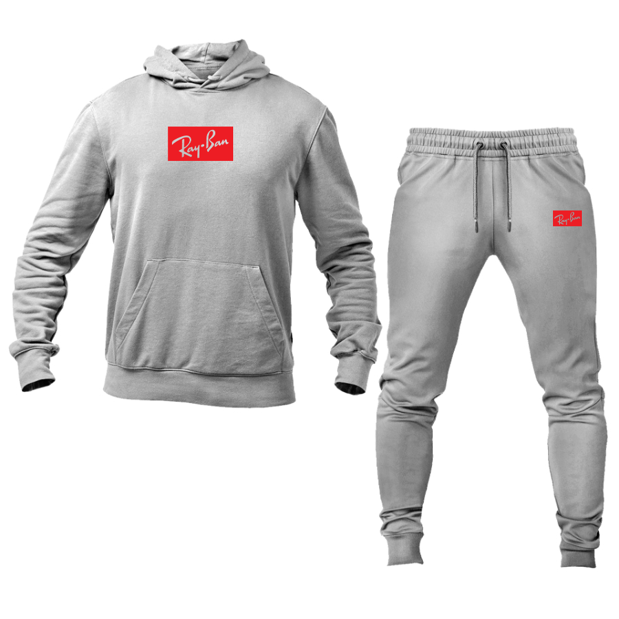 Men's Ray Ban Logo Hoodie Joggers Set