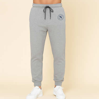 Men's Napoli 2025 Soccer Logo Joggers Sweatpants