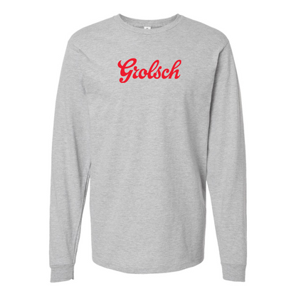 Youth Grolsch Logo Cotton Long Sleeve T-Shirt
