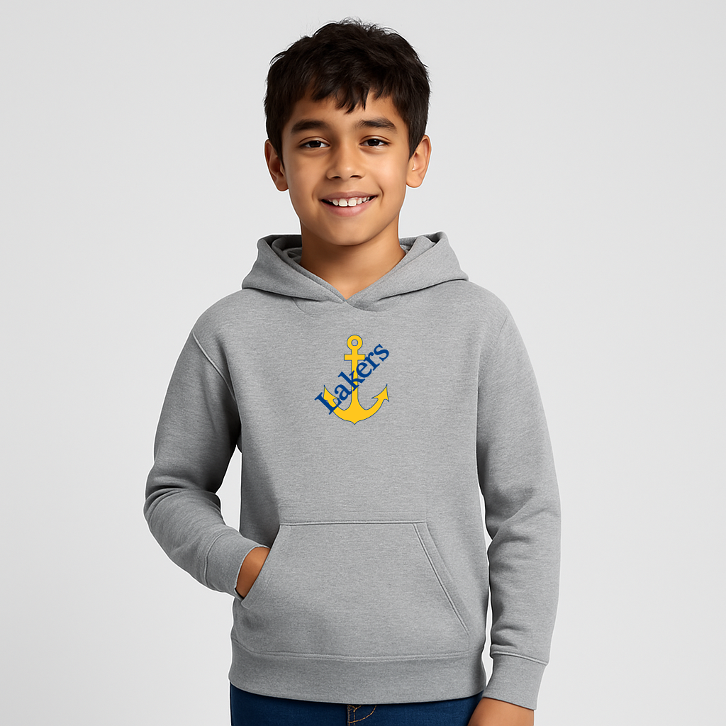 Youth Lake Superior State Lakers Logo Pullover Hoodie
