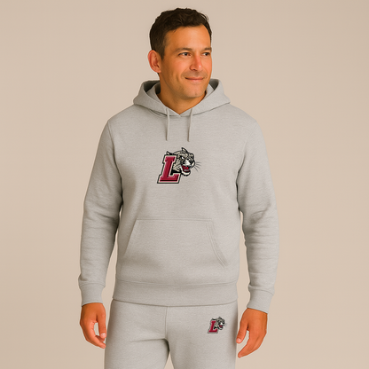 Men's Lafayette Leopards Logo Hoodie Joggers Set
