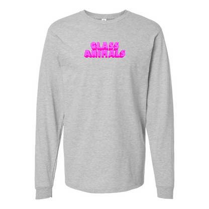 Men's Glass Animals Logo Cotton Long Sleeve T-Shirt