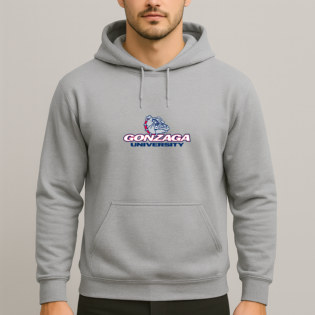 Men's Gonzaga Bulldogs Logo Pullover Hoodie