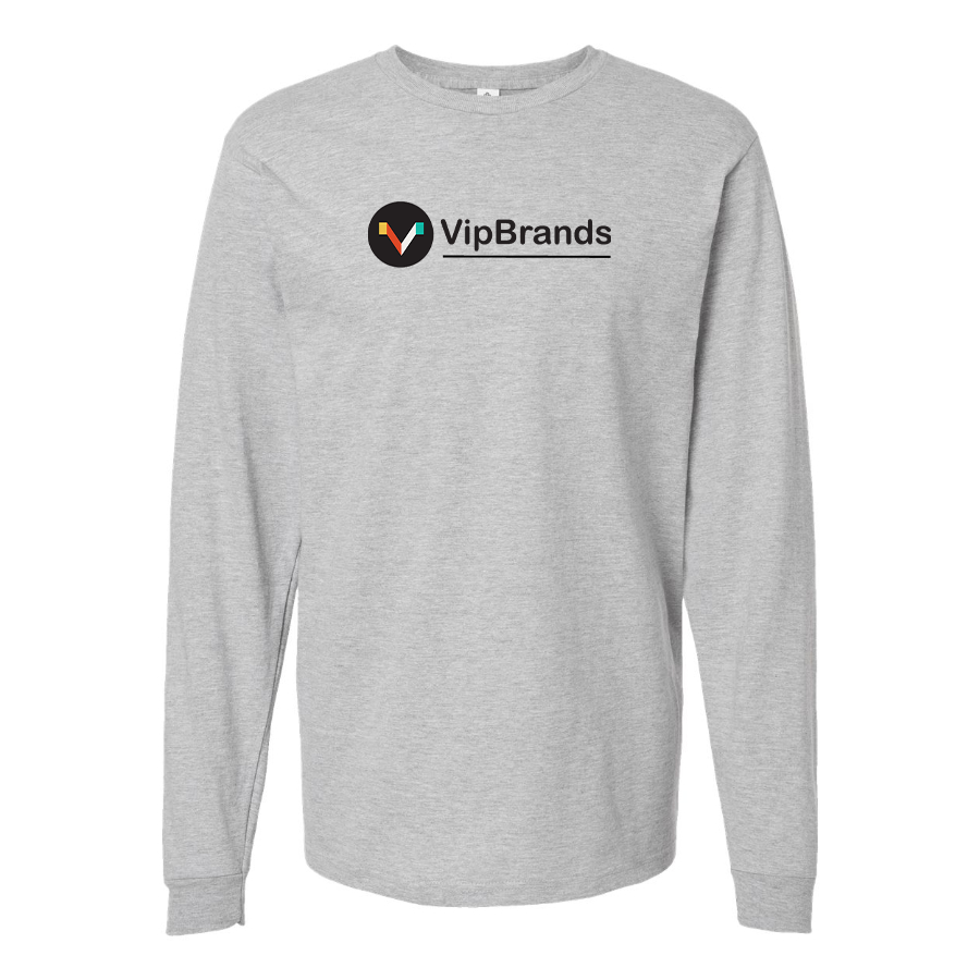 Men's VipBrands  Logo Cotton Long Sleeve T-Shirt