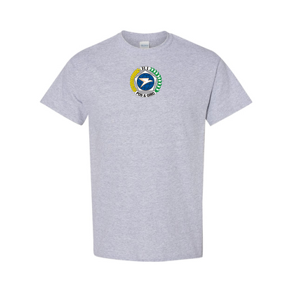 Men's Pos & Giro Logo Cotton T-Shirt