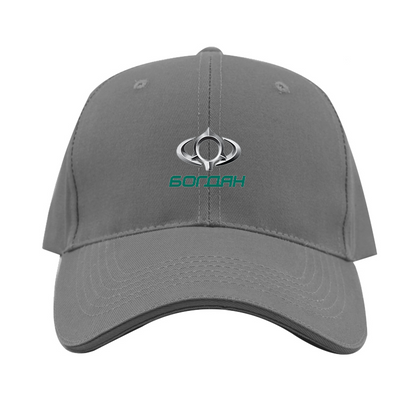 Bogdan Motors Logo  Dad Baseball Cap Hat