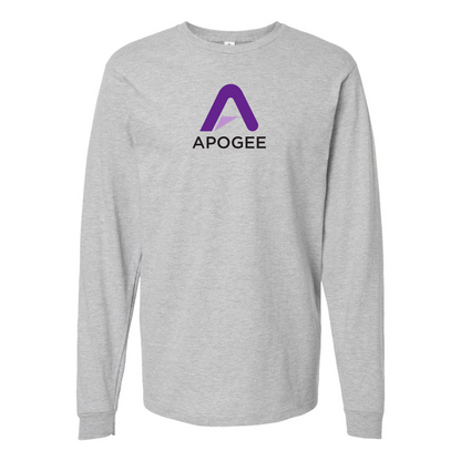 Men's Apogee Electronics Logo Cotton Long Sleeve T-Shirt