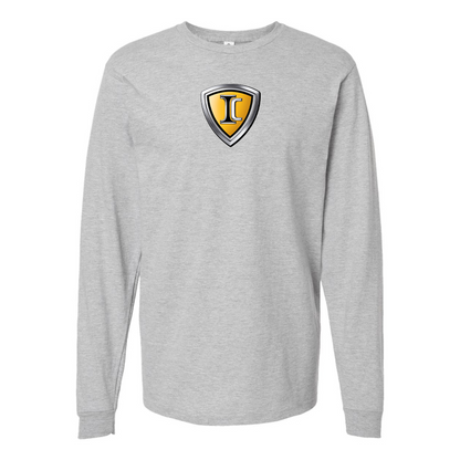 Men's IC Bus  Logo Cotton Long Sleeve T-Shirt