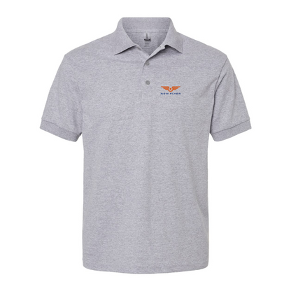 Men's New Flyer Industries Logo Dry Blend Polo