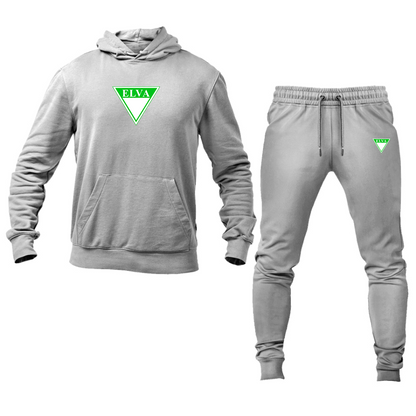 Men's Elva Logo Hoodie Joggers Set