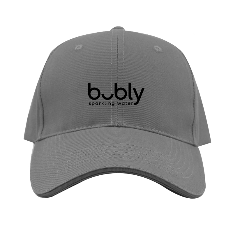 Bubly Logo  Dad Baseball Cap Hat