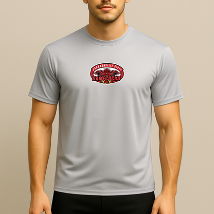 Men's Jacksonville State Gamecocks Logo Polyester T-Shirt