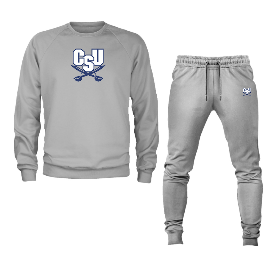 Men's  CSU Buccaneers   Crewneck Sweatshirt Joggers Suit