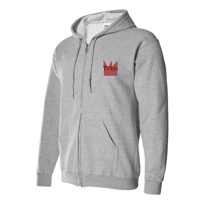 Men's Train Logo Zipper Hoodie