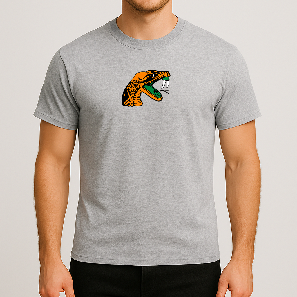 Men's Florida AM Rattlers Logo Cotton T-Shirt