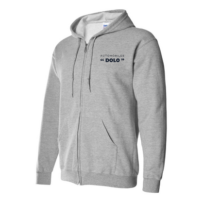Men's Dolo Logo Zipper Hoodie