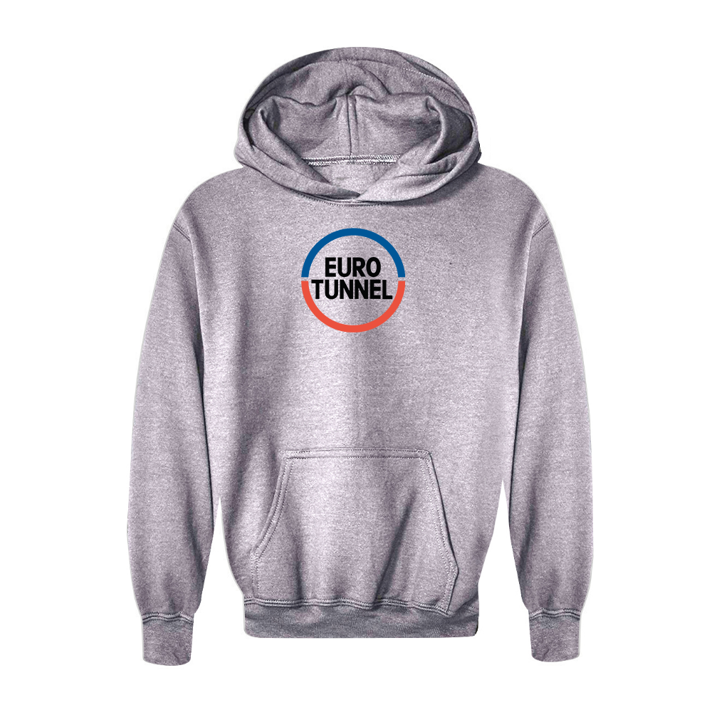 Youth   Eurotunnel    Logo  Pullover Hoodie