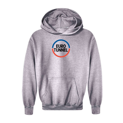 Youth   Eurotunnel    Logo  Pullover Hoodie