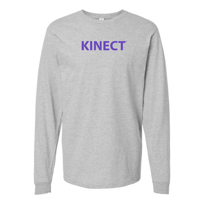 Men's Kinect Logo  Cotton Long Sleeve T-Shirt
