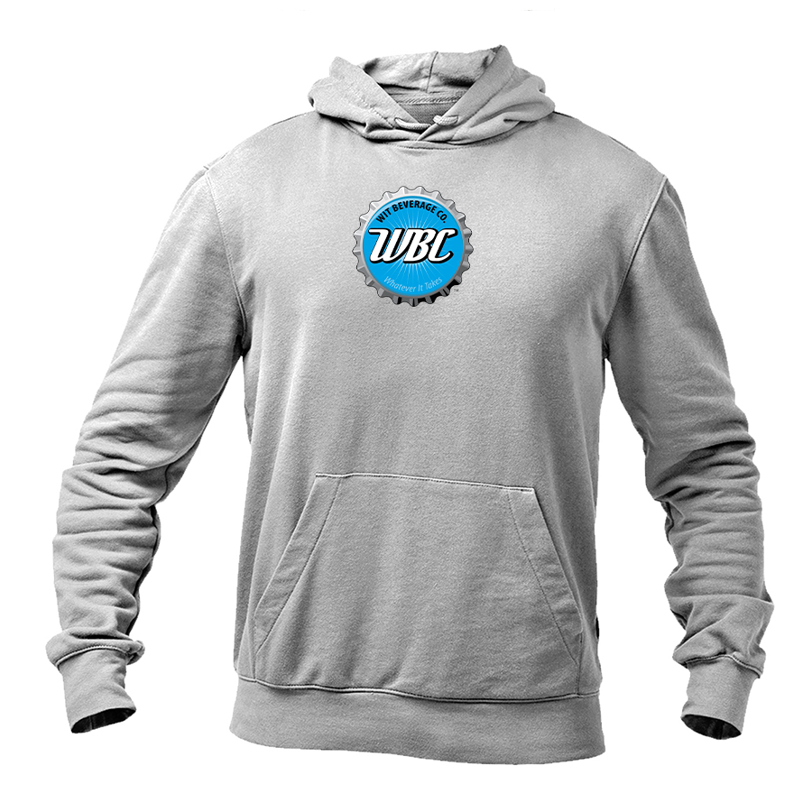 Men's Wit Beverage Company Logo Pullover Hoodie