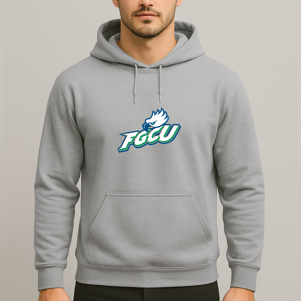 Men's Florida Gulf Coast Eagles Logo Pullover Hoodie