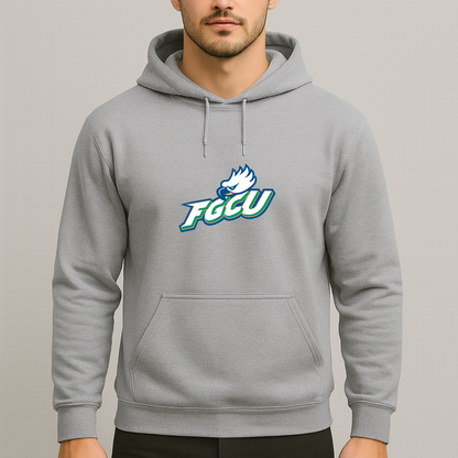 Men's Florida Gulf Coast Eagles Logo Pullover Hoodie