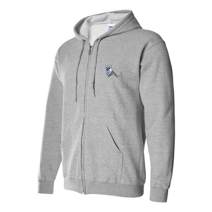 Men's Tiger Beer Logo Zipper Hoodie