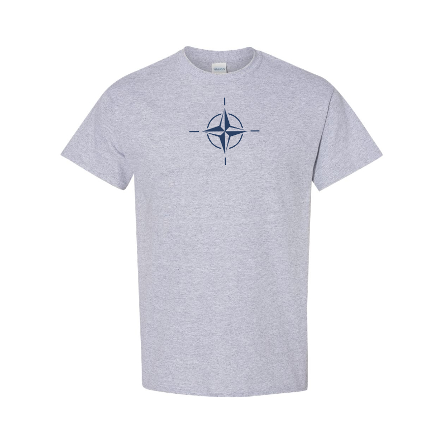 Men's Nato Emblem Logo Cotton T-Shirt