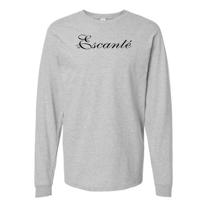 Men's  Escanté  Logo Cotton Long Sleeve T-Shirt