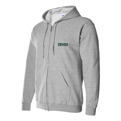 Men's Zevia Logo Zipper Hoodie