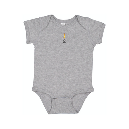 Burn Logo Baby Onesie Romper