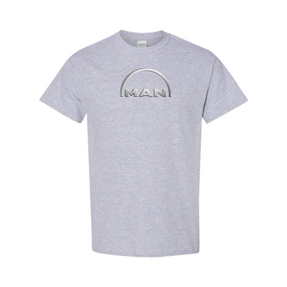 Men's MAN Logo Cotton T-Shirt