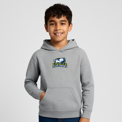 Youth La Salle Explorers Logo Pullover Hoodie