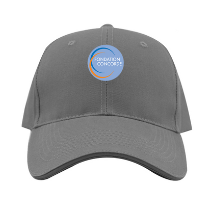 Fondation Concorde Logo  Dad Baseball Cap Hat