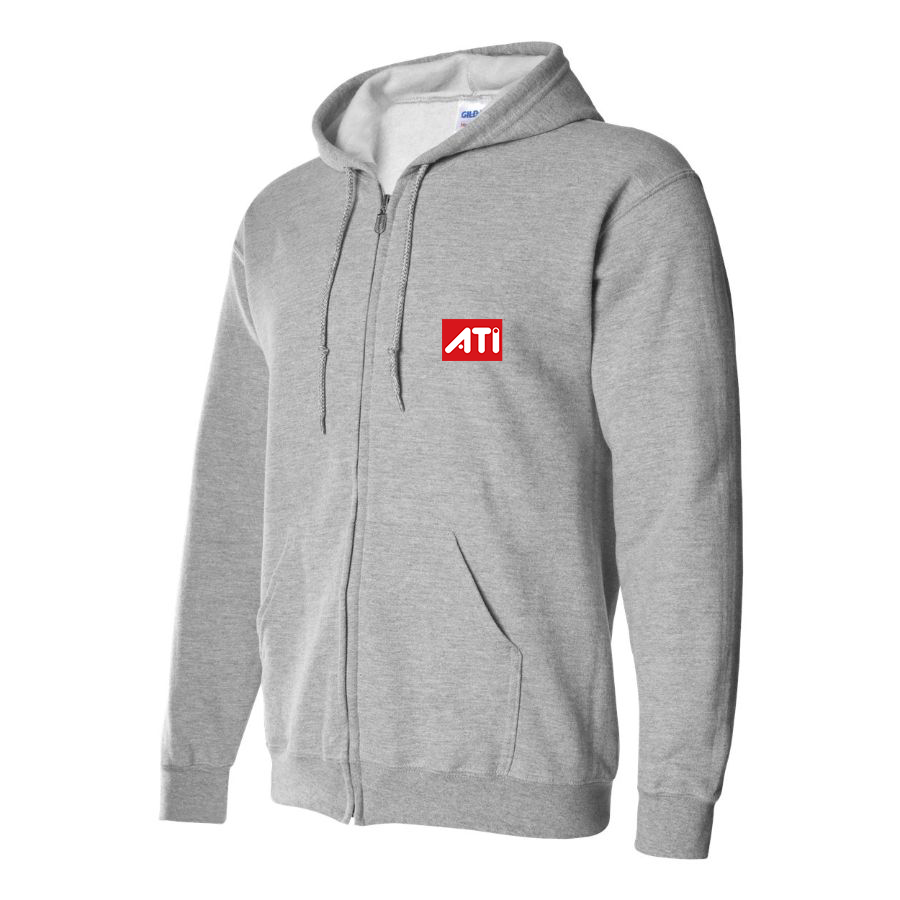 Men's ATI Logo Zipper Hoodie