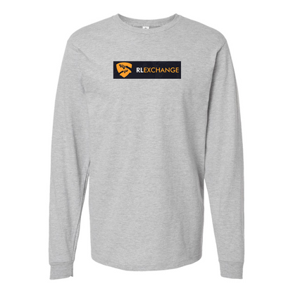 Men's RL Exchange Logo Cotton Long Sleeve T-Shirt