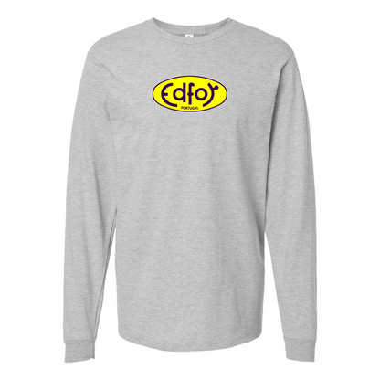 Men's Edfor Grand Sport Logo Cotton Long Sleeve T-Shirt