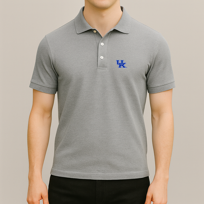 Men's Kentucky Wildcats Logo Dry Blend Polo