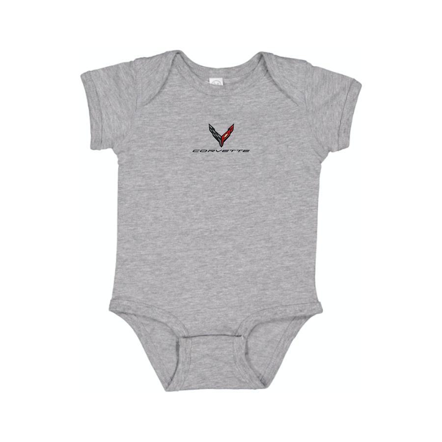 Corvette Logo Baby Onesie Romper